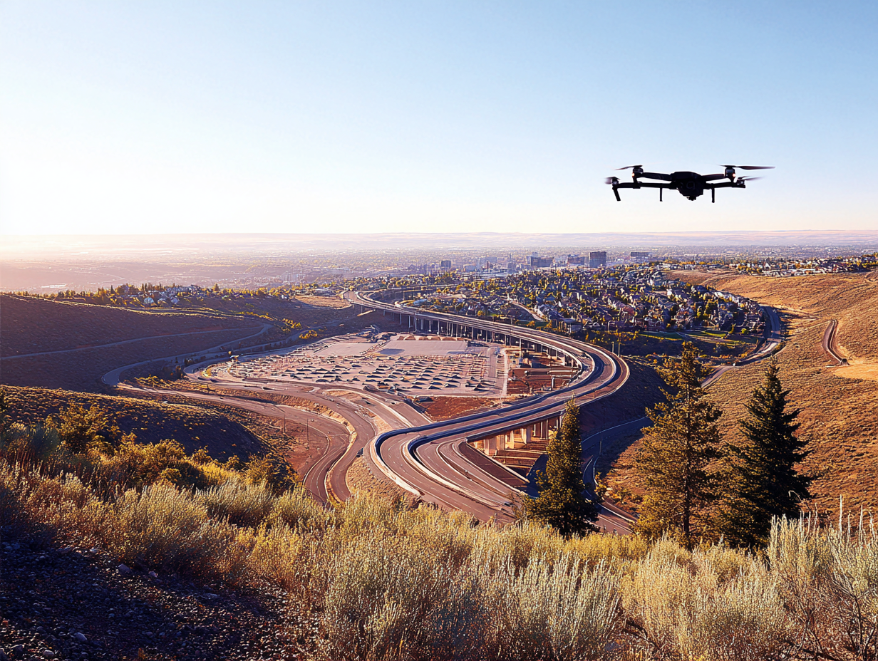 Routine drone flight program