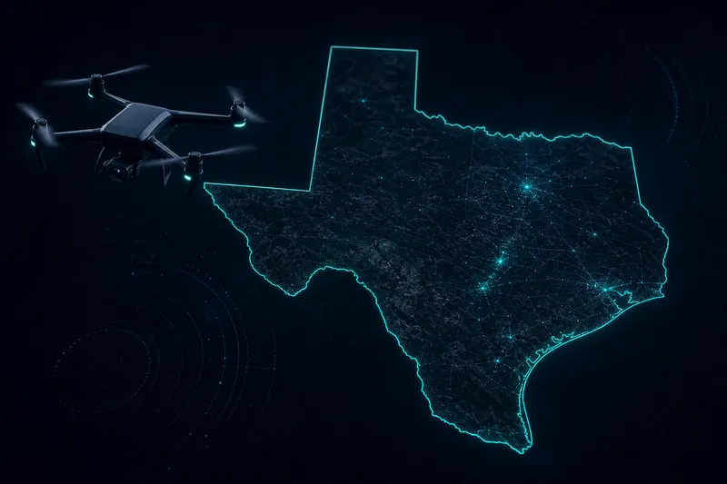 Texas drone laws guide for municipalities and counties