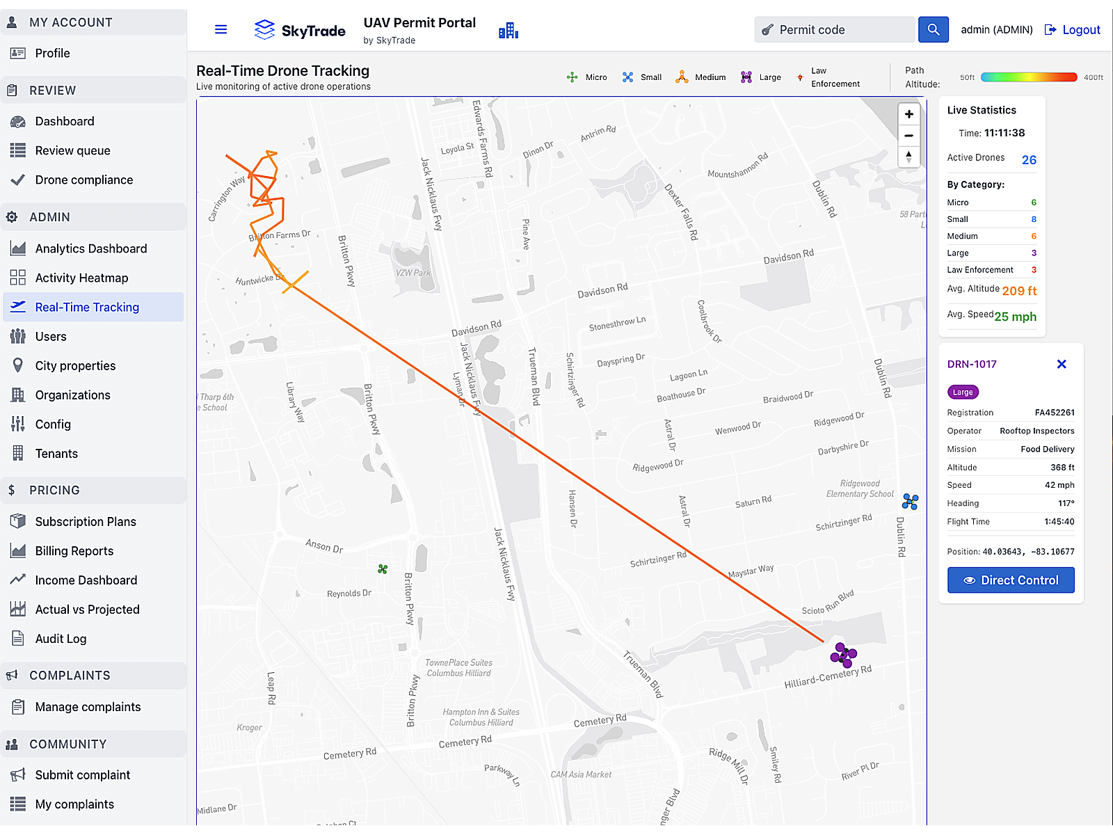 Real-Time Drone Tracking